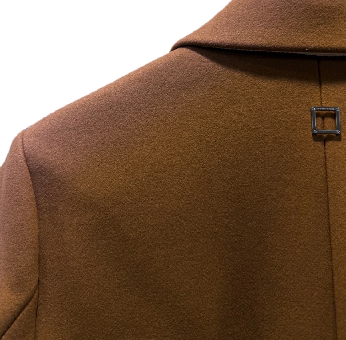 [46] 우영미 남성 싱글 울 캐시미어 롱 코트 카멜 상품이미지5