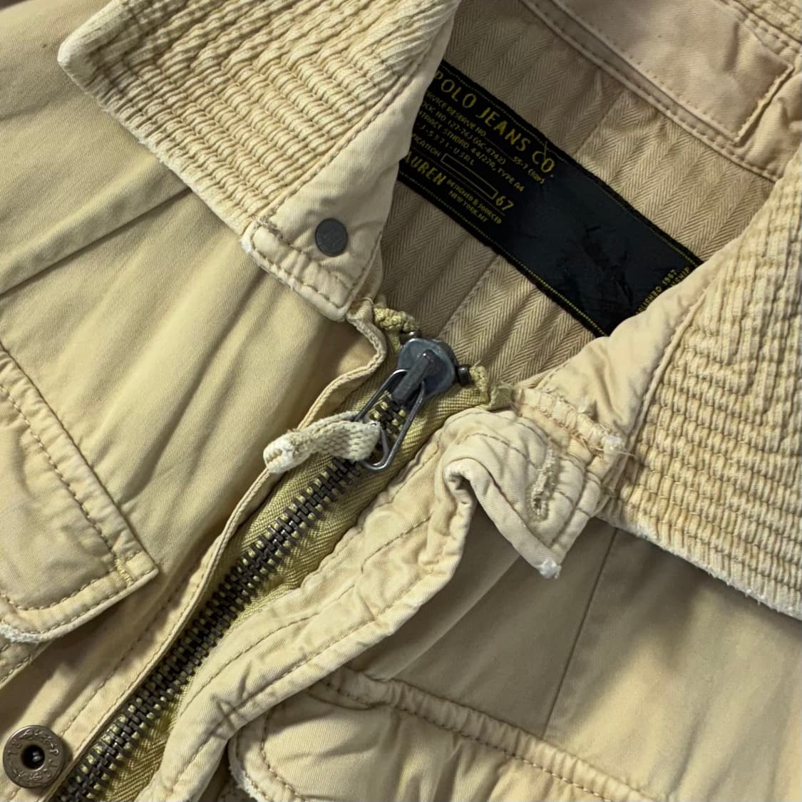 Polo  폴로 진스 컴퍼니 코튼 헌팅 자켓   상품이미지5