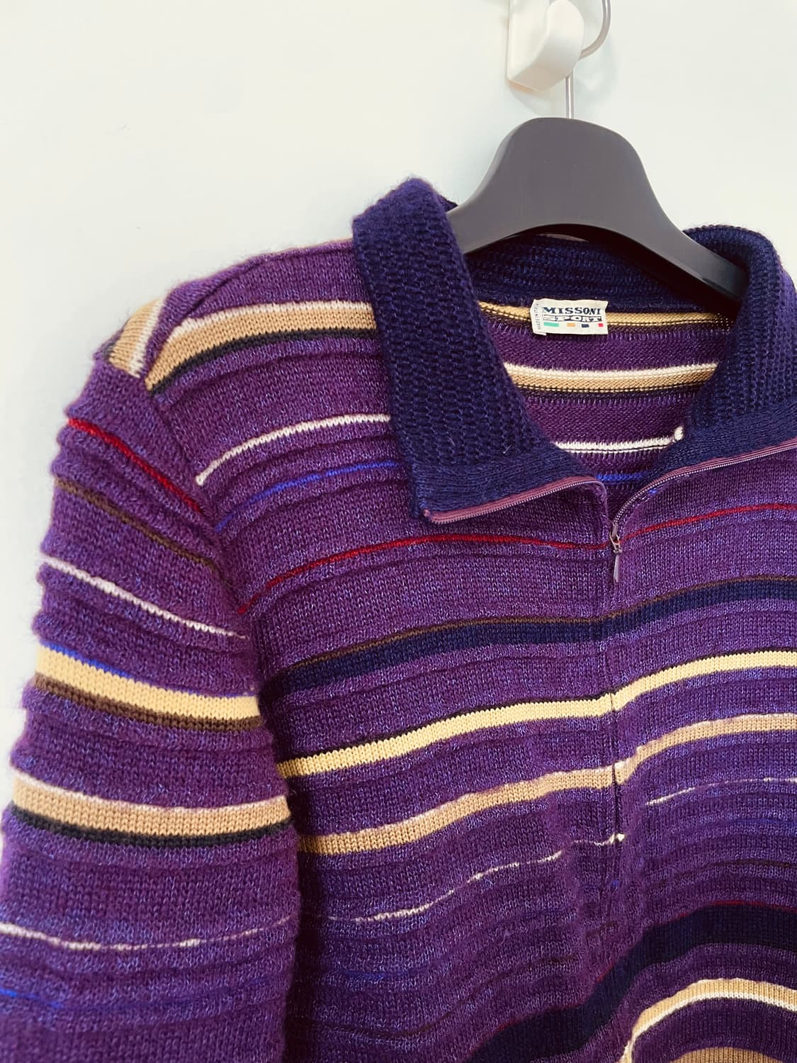 미쏘니 스포츠 니트집업 스프라이트 상품이미지2