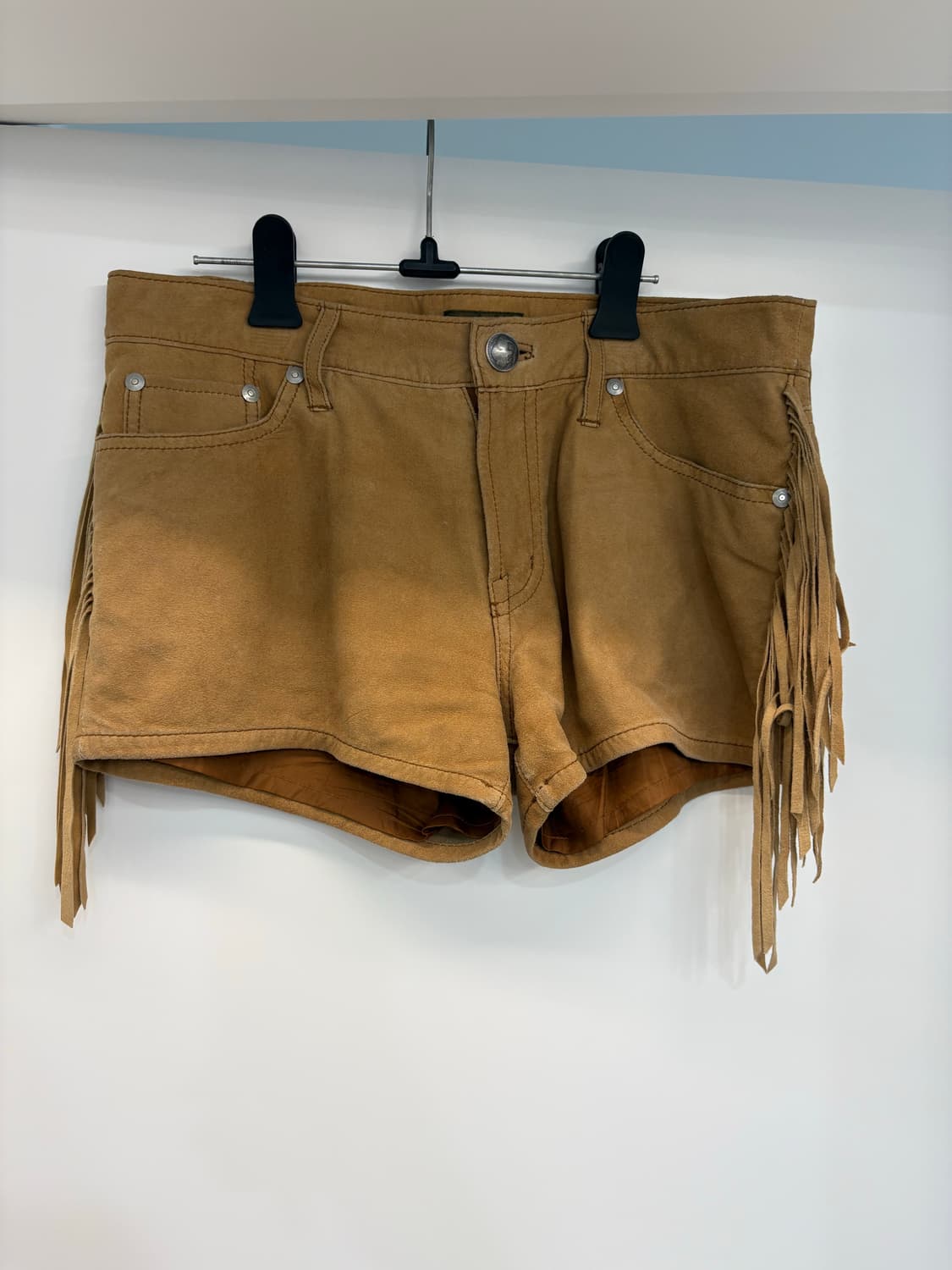 빈티지 갈색 반바지 상품이미지1