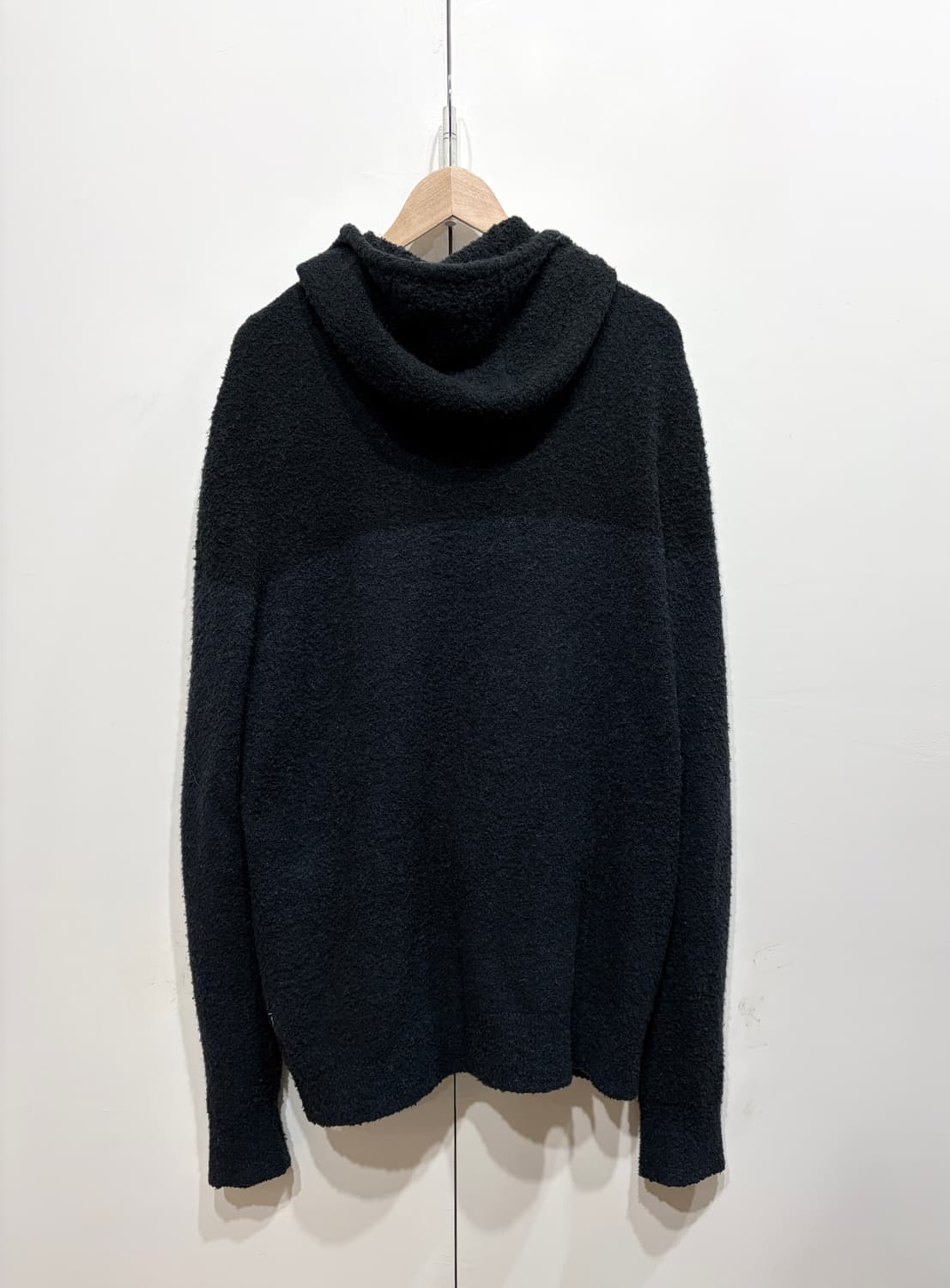 아르마니 익스체인지 울 니트 후드 집업 상품이미지3