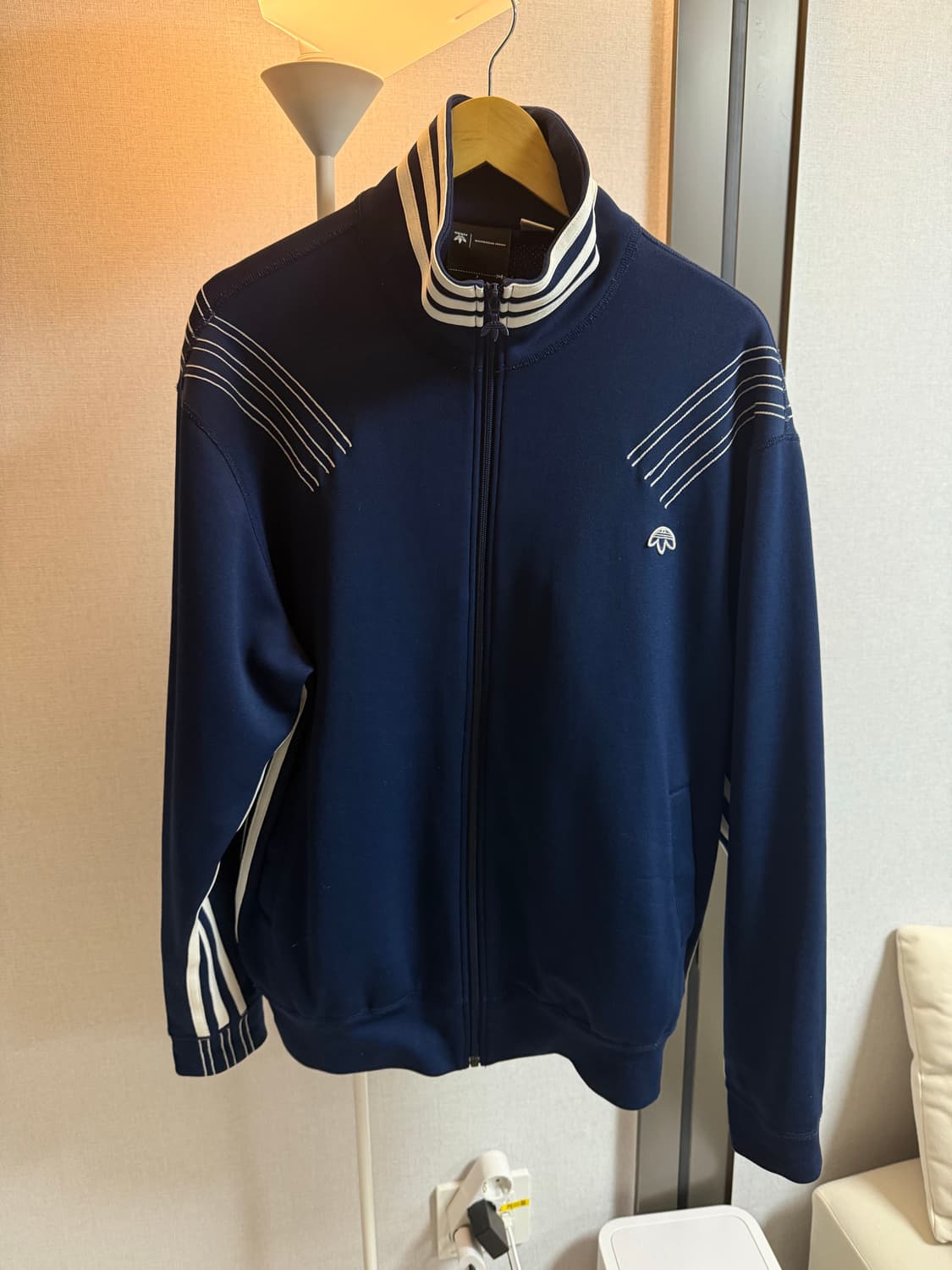 아디다스 알렉산더왕 1st 져지 트랙탑 네이비 L 상품이미지1