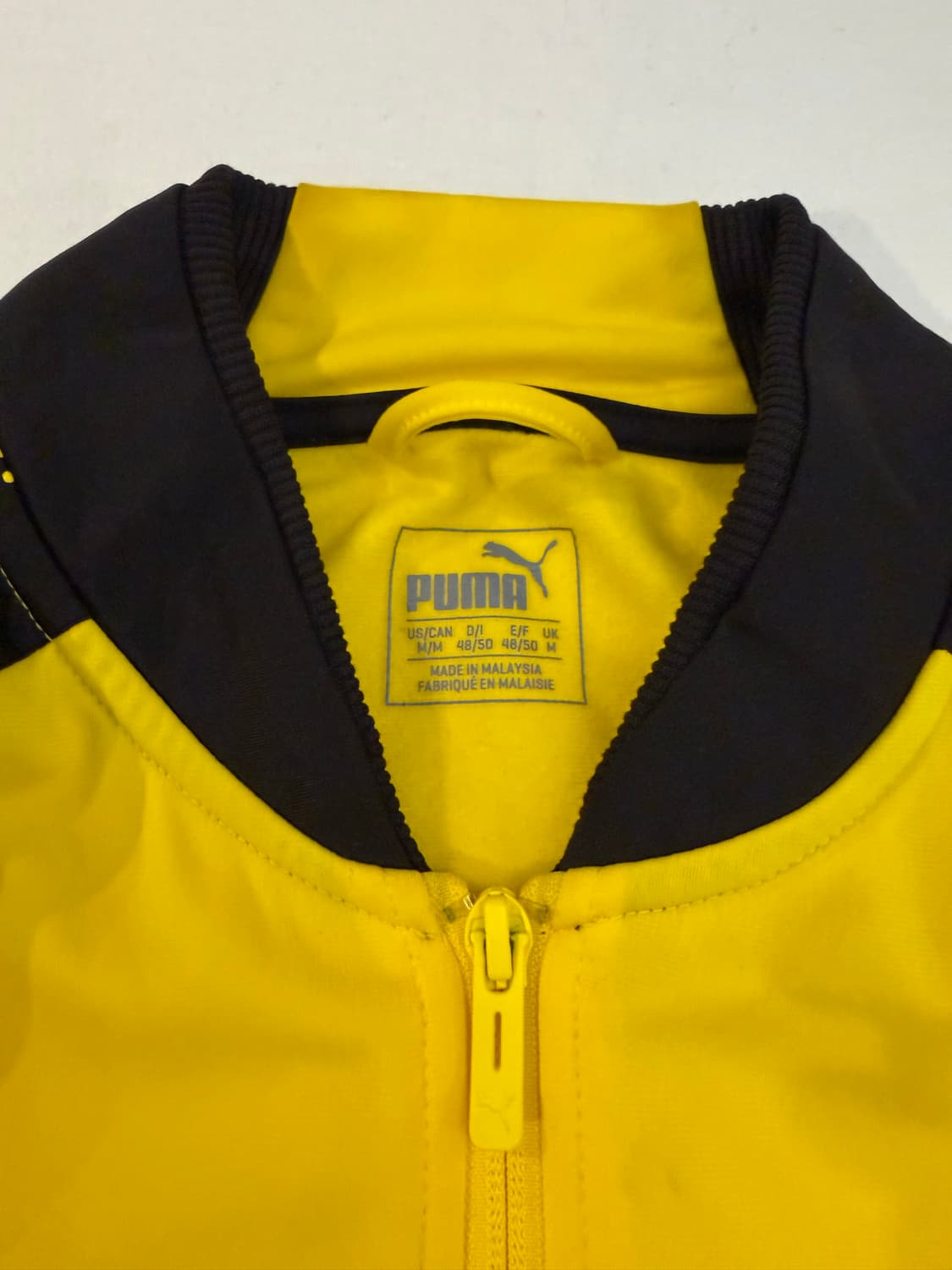 푸마 17-18 도르트문트 투웨이 트랙탑 져지 옐로우 상품이미지3