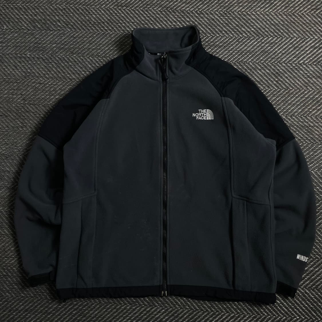 노스페이스 윈드스토퍼 그레이 플리스 자켓y 4303 상품이미지2