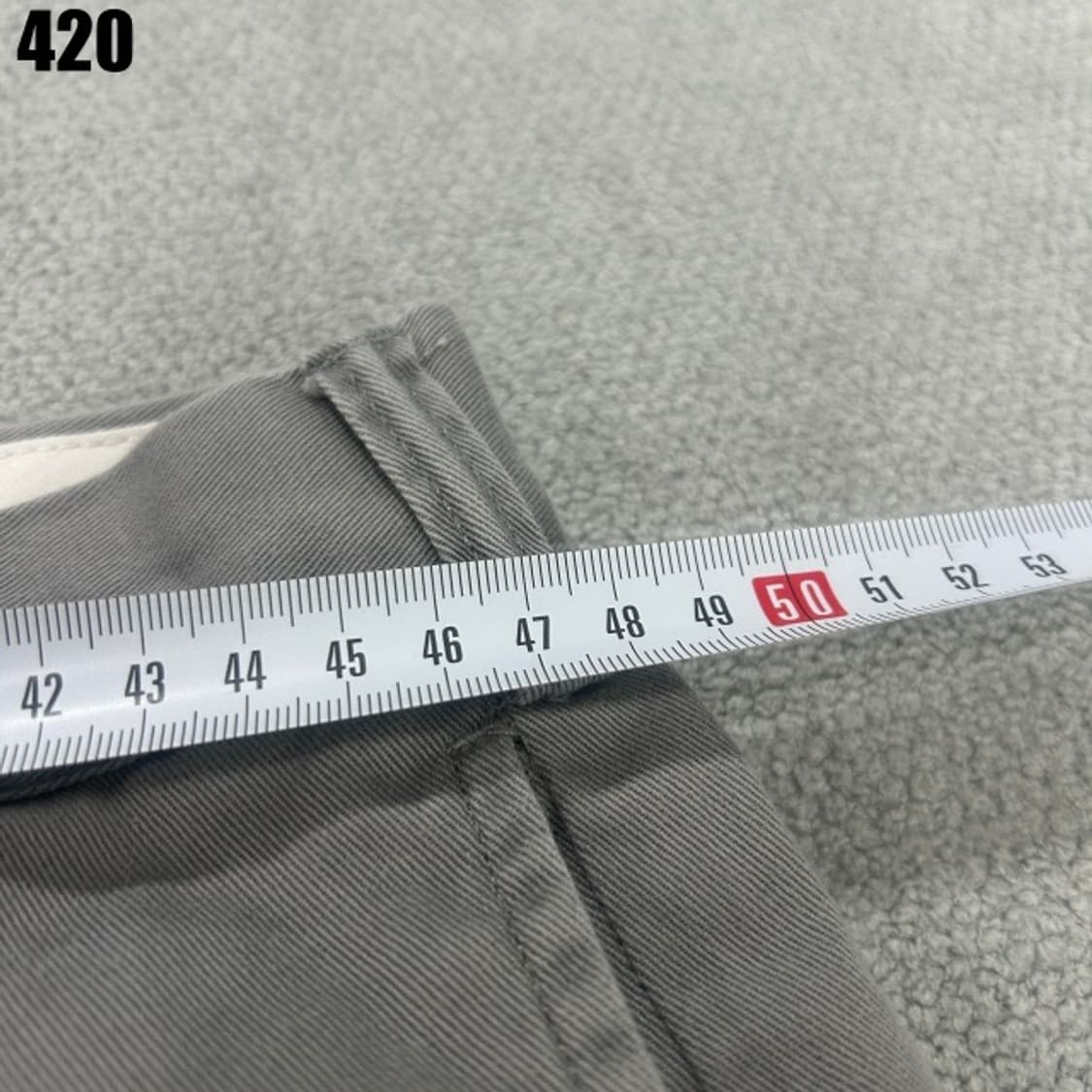 폴로 회색 남성 면바지  상품이미지4