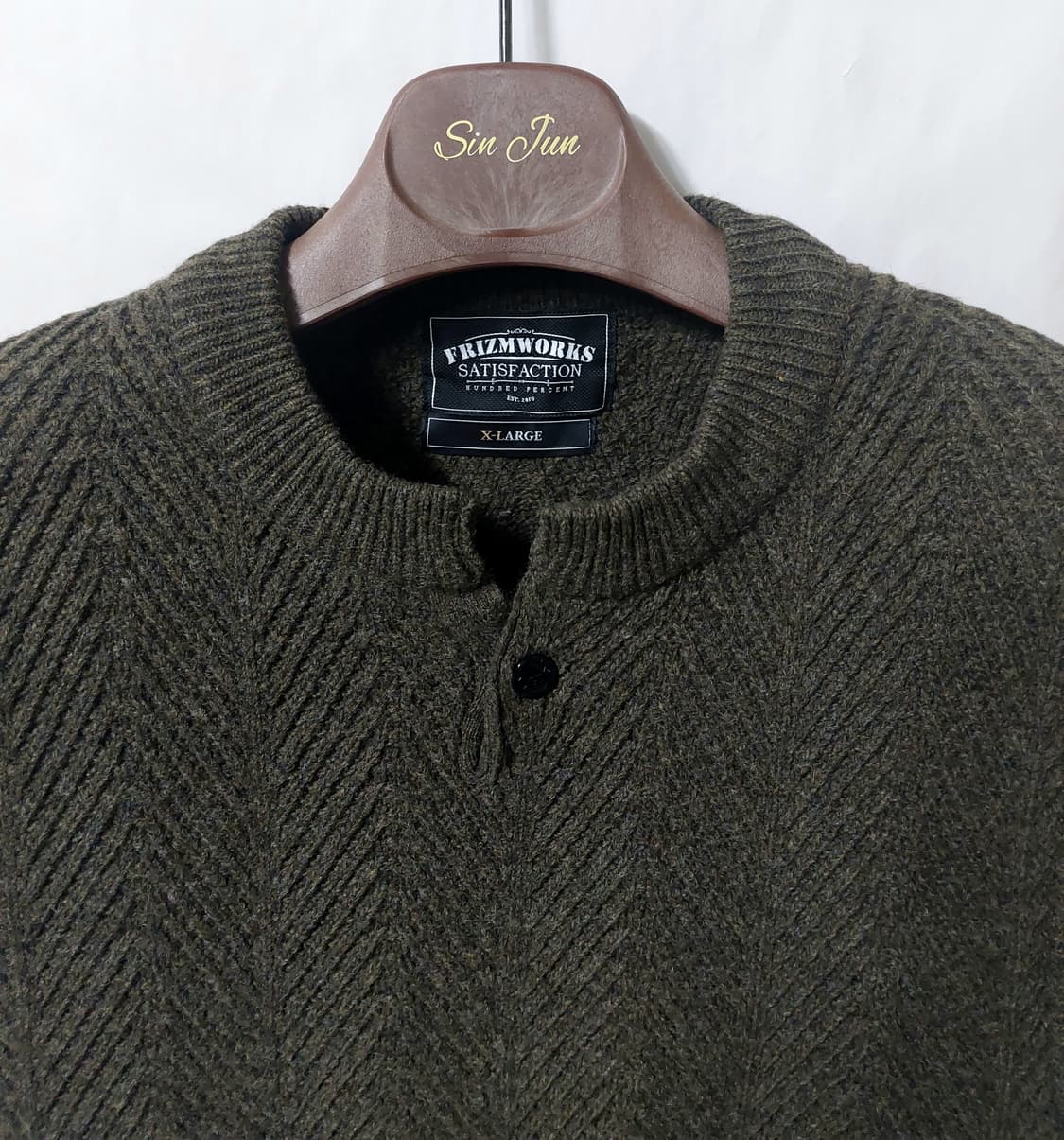 프리즘웍스 램스울 니트 105 상품이미지1