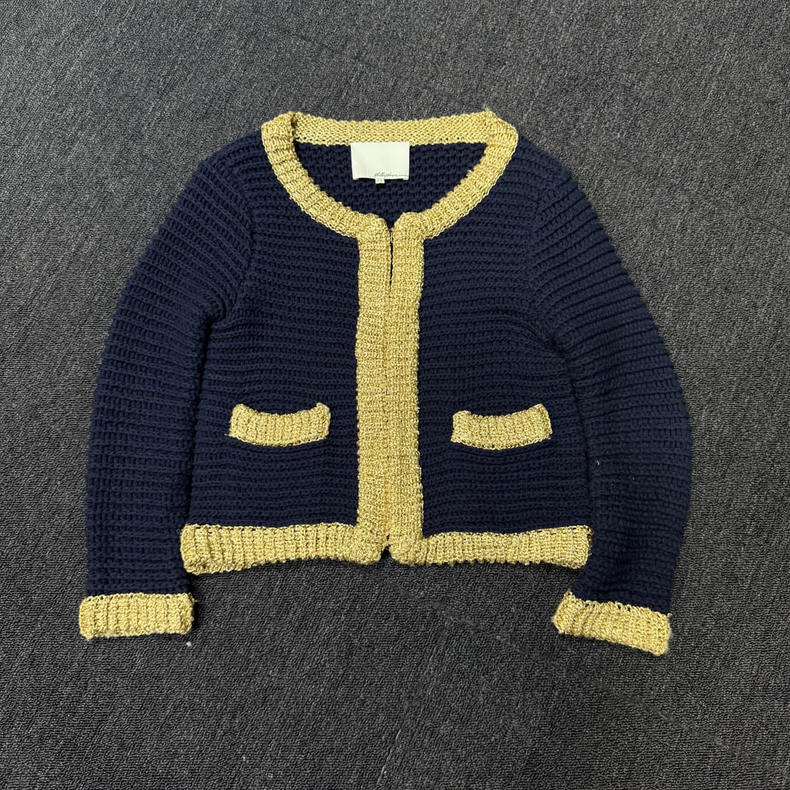 3.1필립림 니트 트위드 자켓 상품이미지1