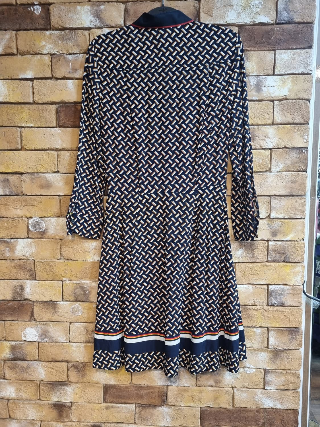 타미힐피거 패턴 셔츠 원피스 상품이미지2