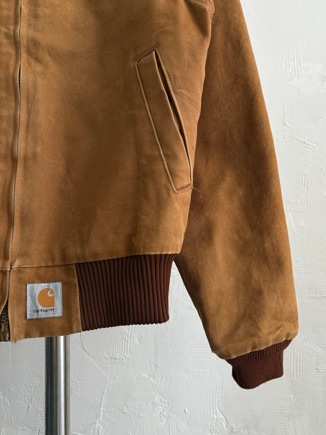 Carhartt 칼하트 J13 산타페 베이지 워크 자켓 상품이미지4