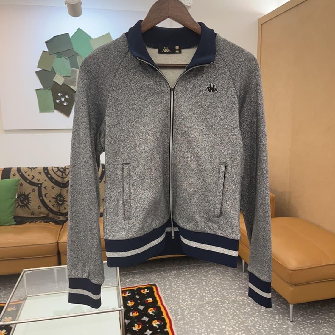 카파 희귀 Y2K 트윙클 트랙탑 져지 집업 S C07689 상품이미지2