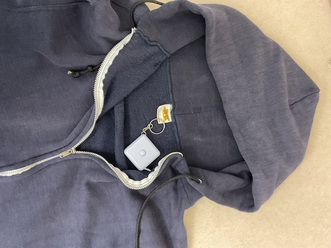 70s russell zip up hoodie 상품이미지7