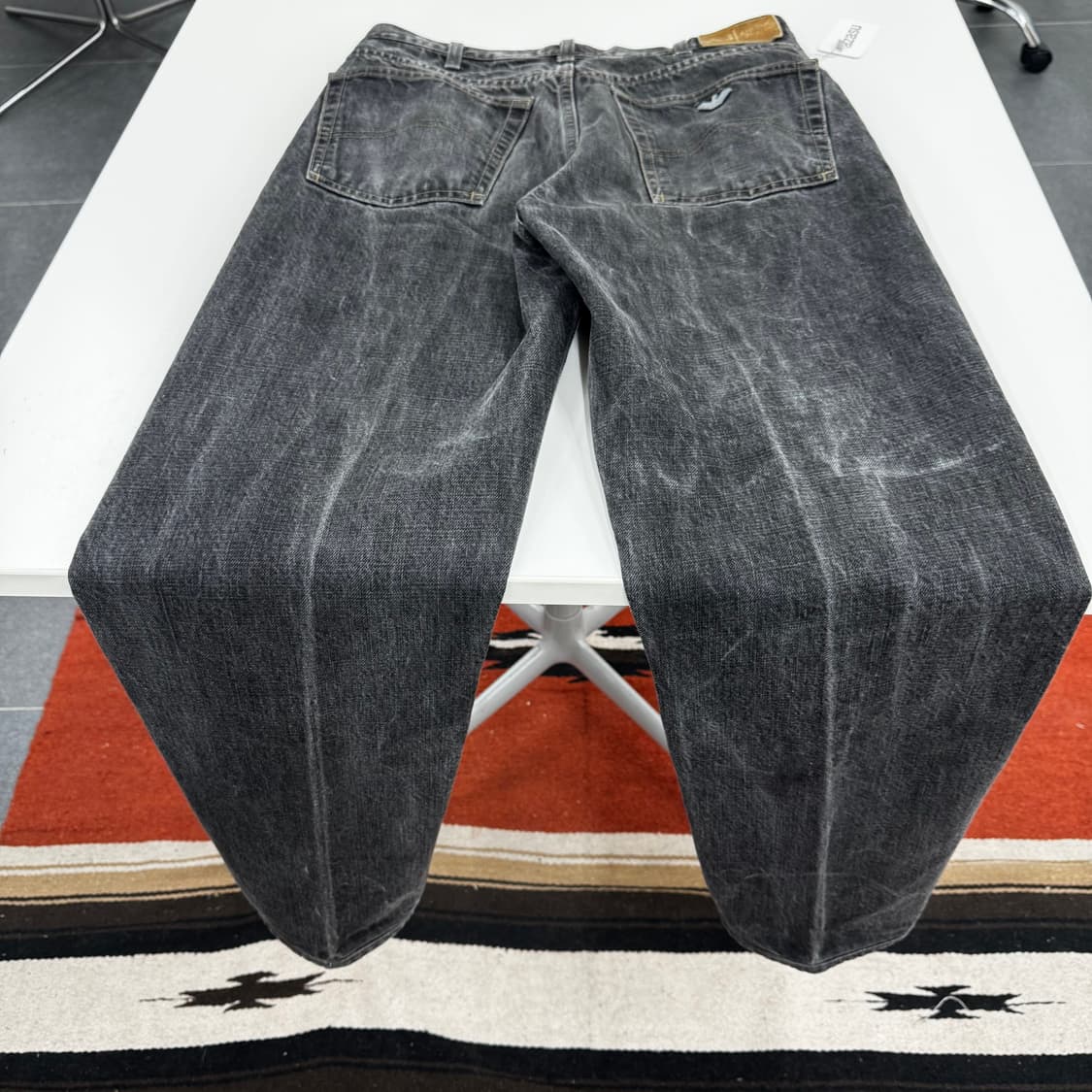 Armani Jeans Black Washed Denim Pants 상품이미지2