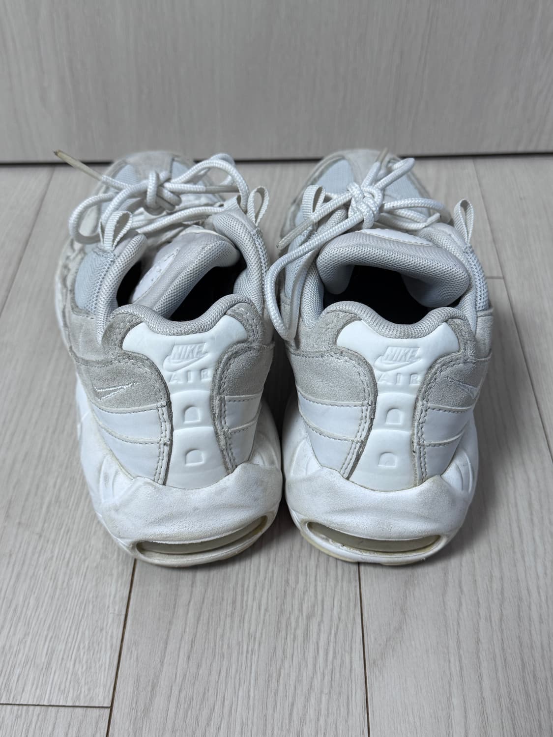 나이키 에어맥스95 아이보리화이트 판매합니다 상품이미지4