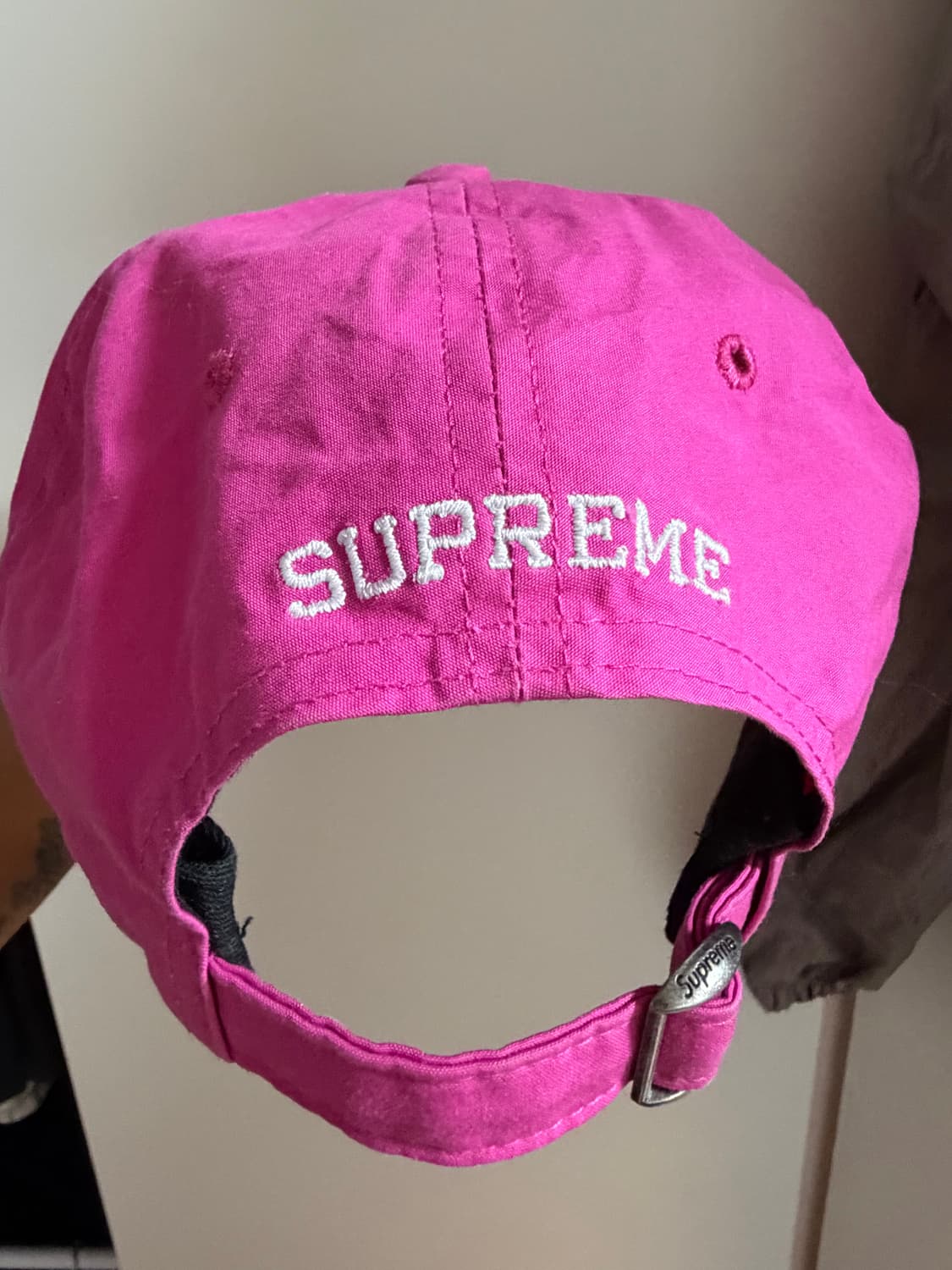 슈프림 벤타일 S 로고 캠프캡 마젠타 핑크 Supreme Ventile  상품이미지6