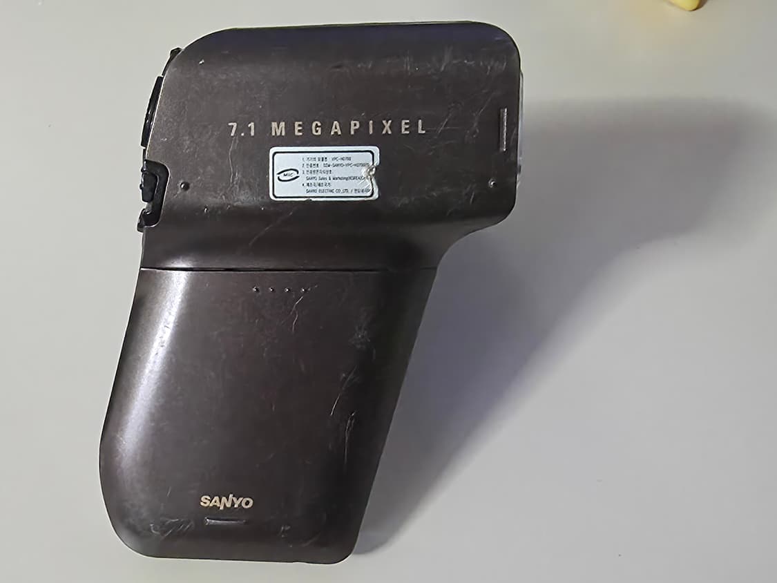 산요 작티 VPC-HD700 빈티지 캠코더 상품이미지2