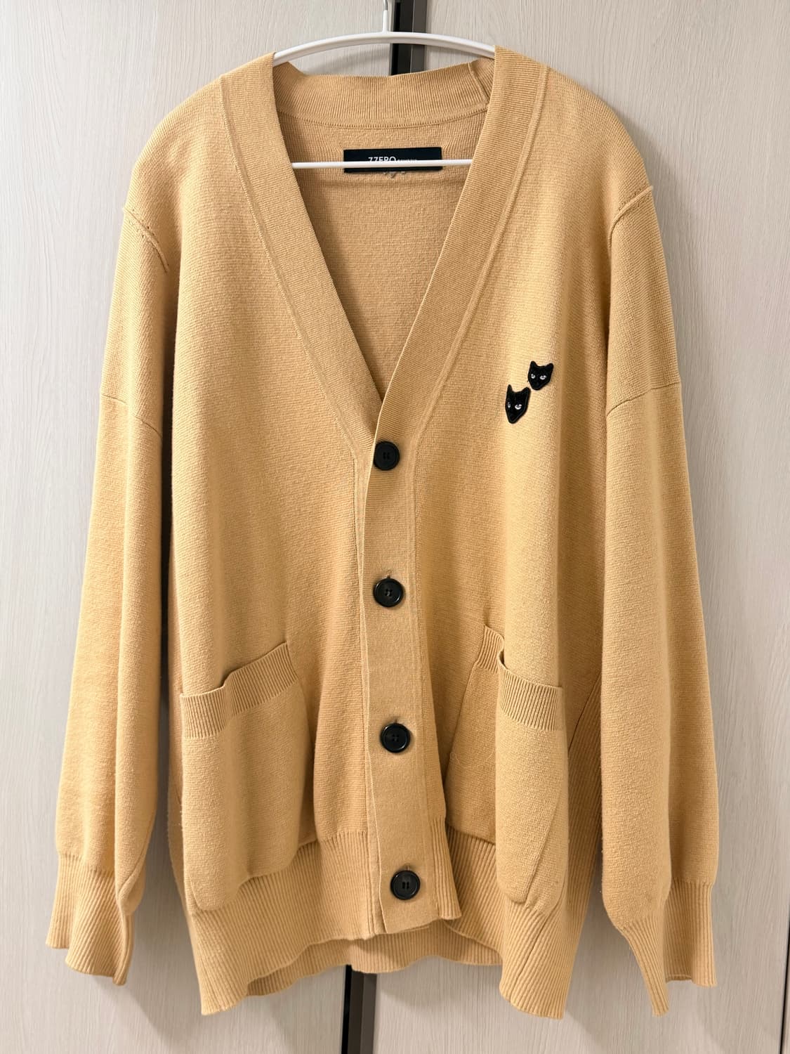 송지오 지제로 가디건 카멜 xs 상품이미지1