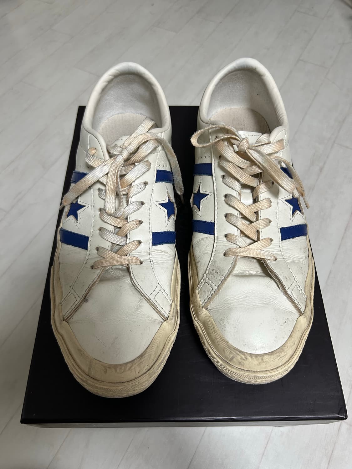 컨버스 재팬 스타앤바즈 레더 280 상품이미지2