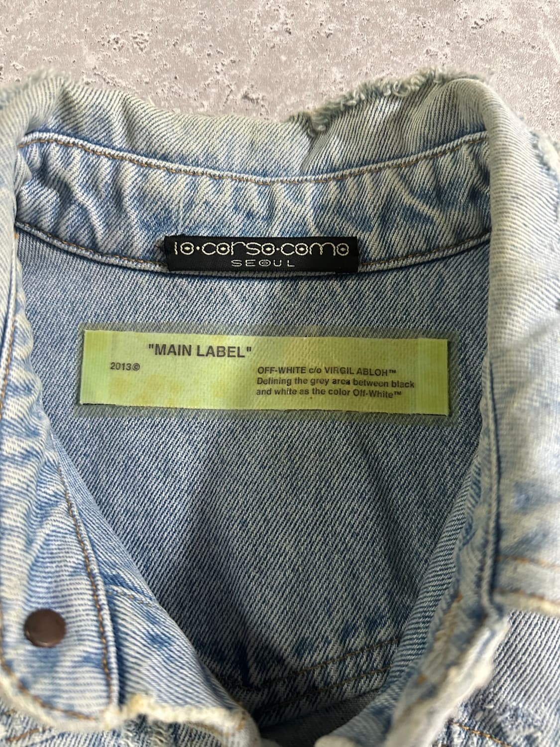 OFF-WHITE TEMPERATURE SHIRT 상품이미지5