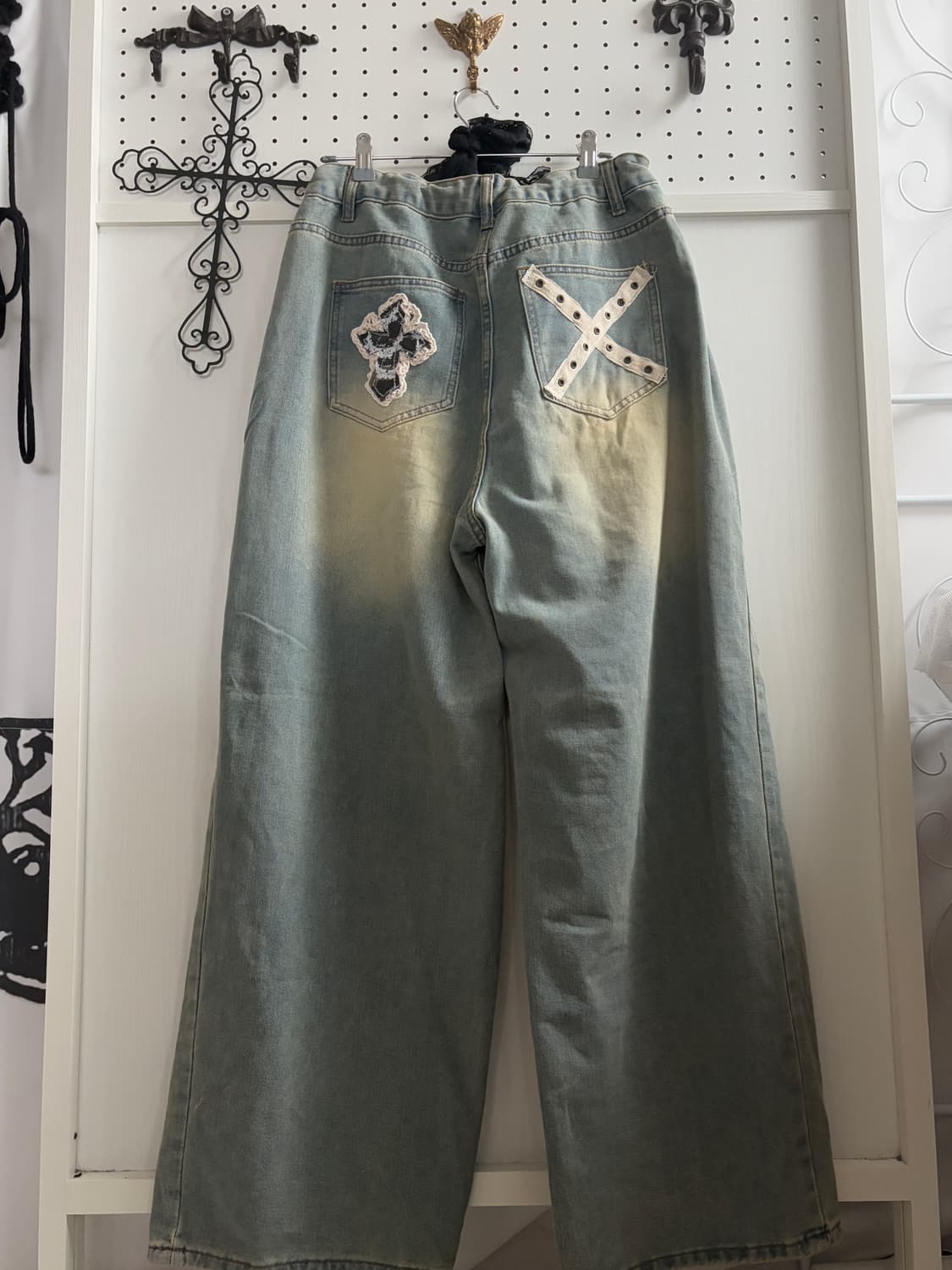 • hurtmade denim cross patch loose fit p 상품이미지2