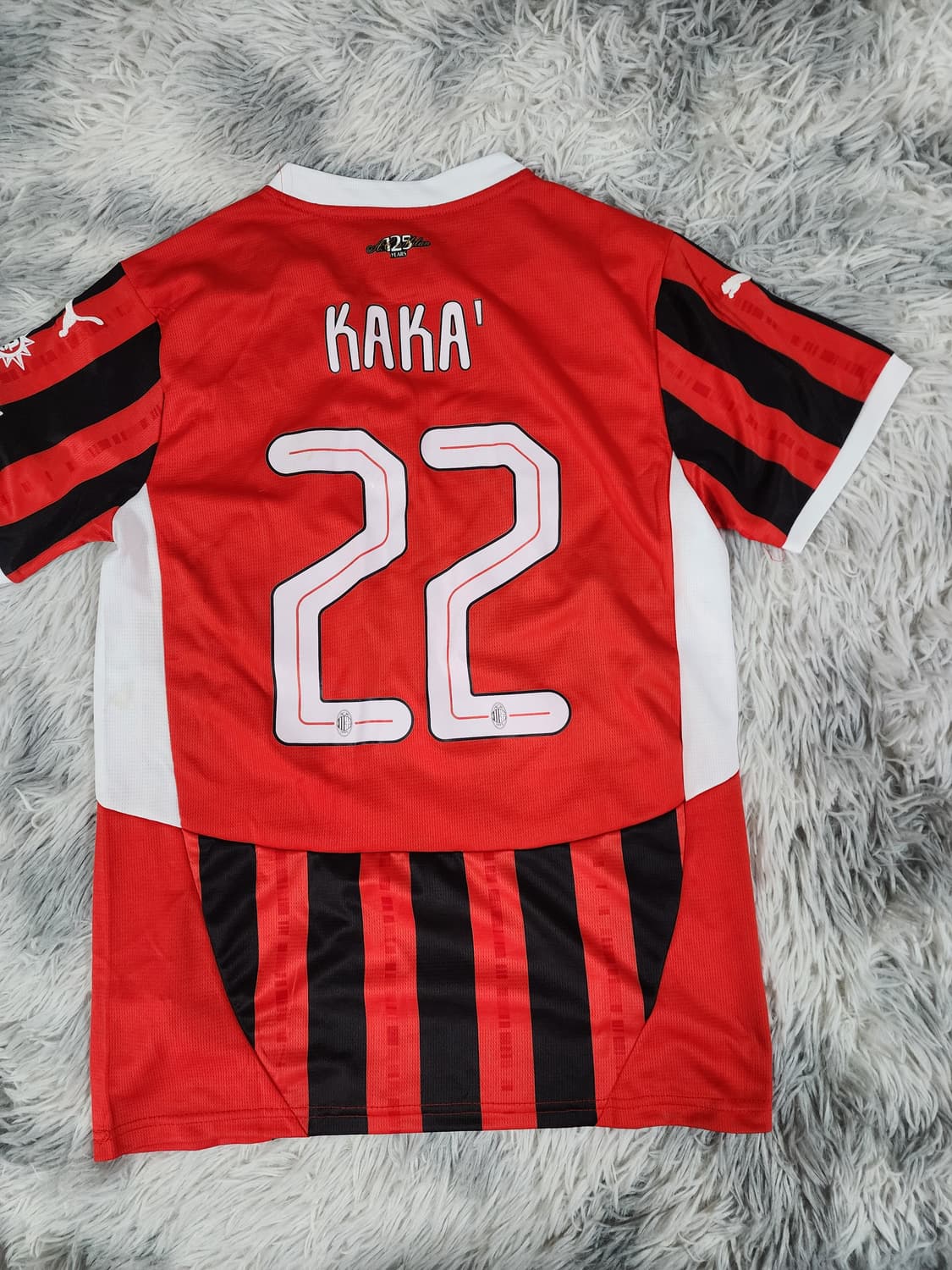 AC밀란 24/25 125주년 홈 유니폼 카카마킹 상품이미지2