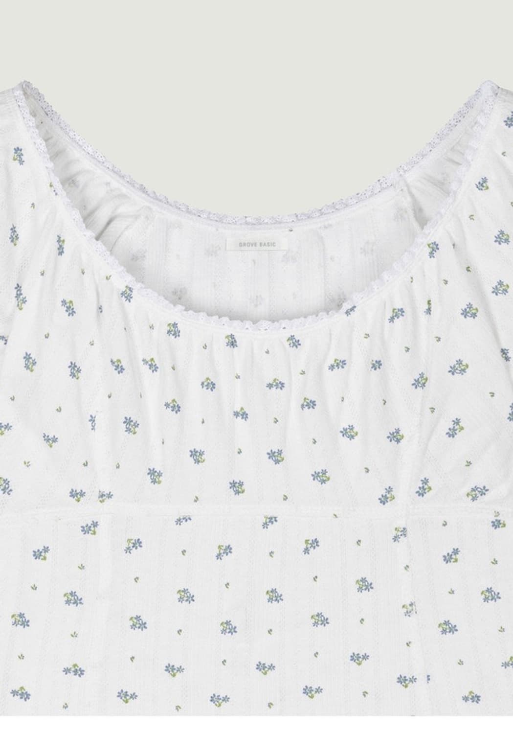 그로브 플라워 유넥탑, 쇼츠 새상품 상품이미지2