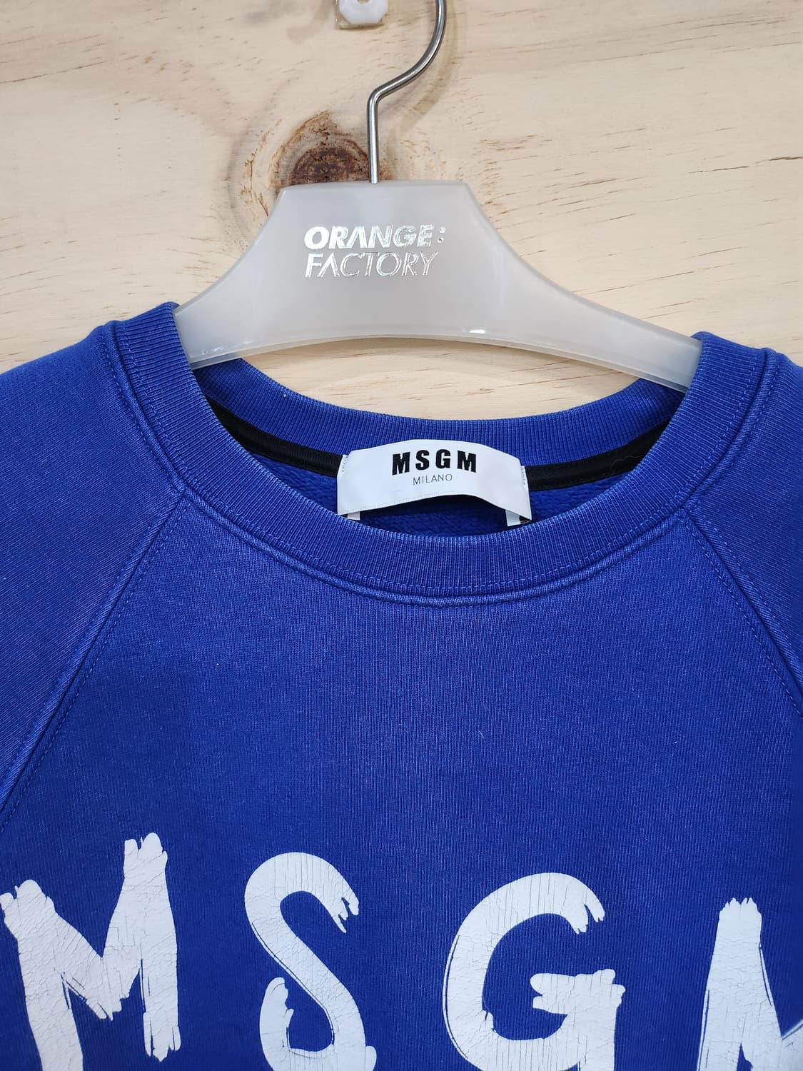 689) MSGM 로고 맨투맨 티셔츠 상품이미지5