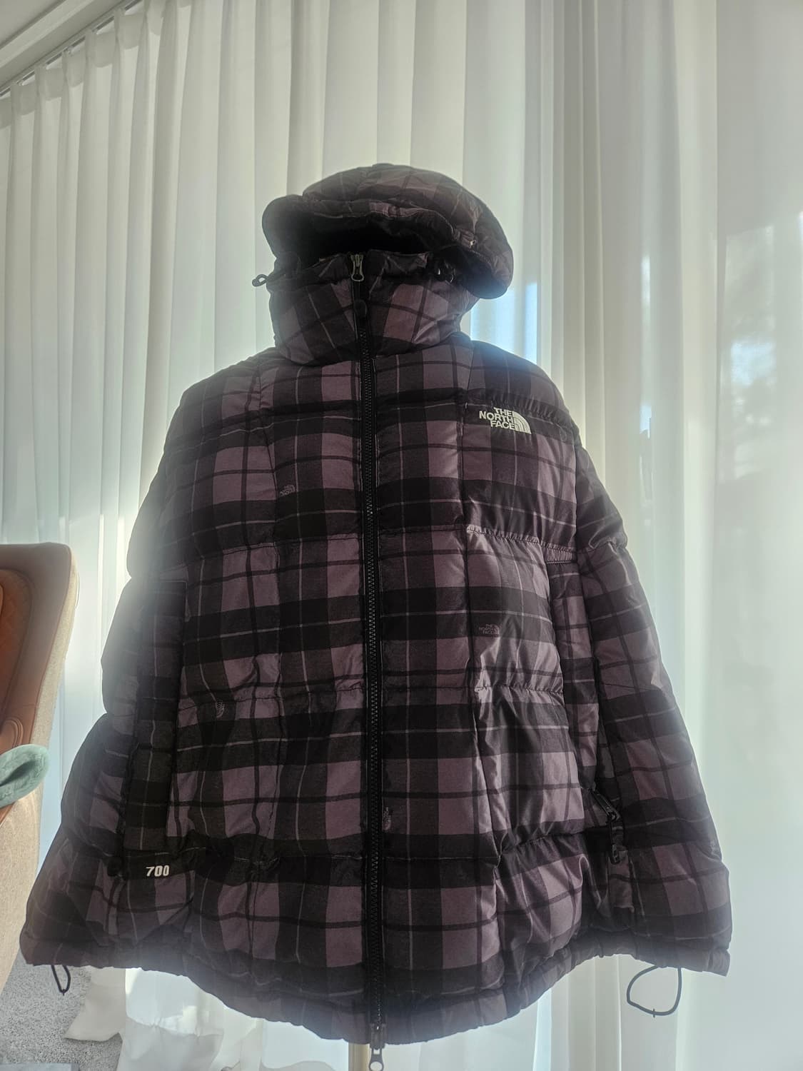 노스페이스 빈티지 패딩케이프 상품이미지1