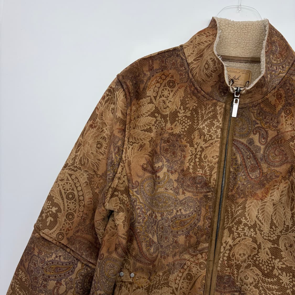 폴로 랄프로렌 패턴 무스탕 자켓 상품이미지3