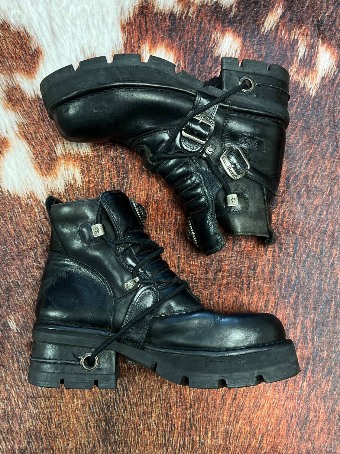 [265] 뉴락(New Rock) 빈티지 메탈릭 워커 상품이미지2