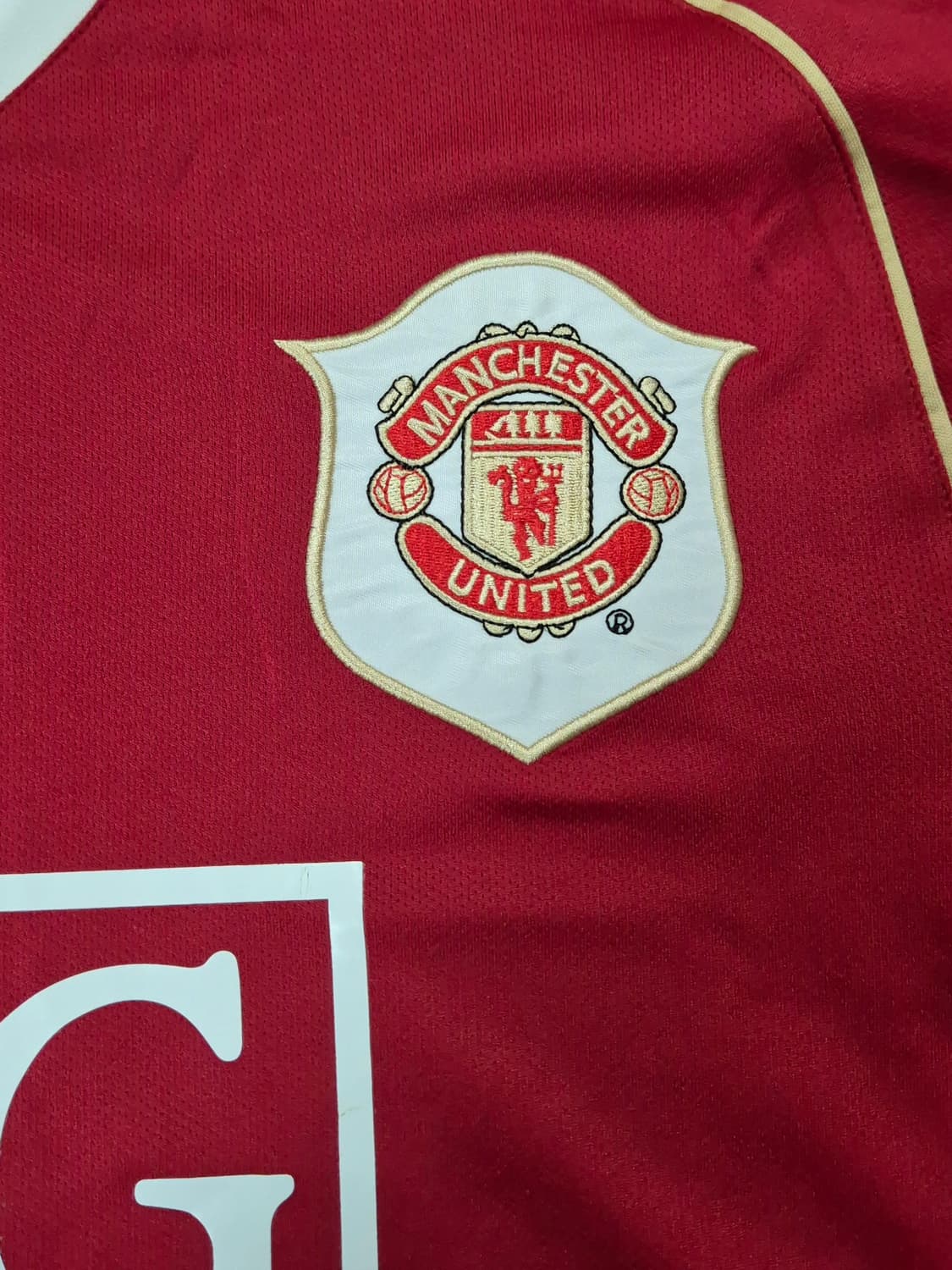 06-07 맨유 박지성 긴팔유니폼 레플리카 L사이즈 상품이미지4