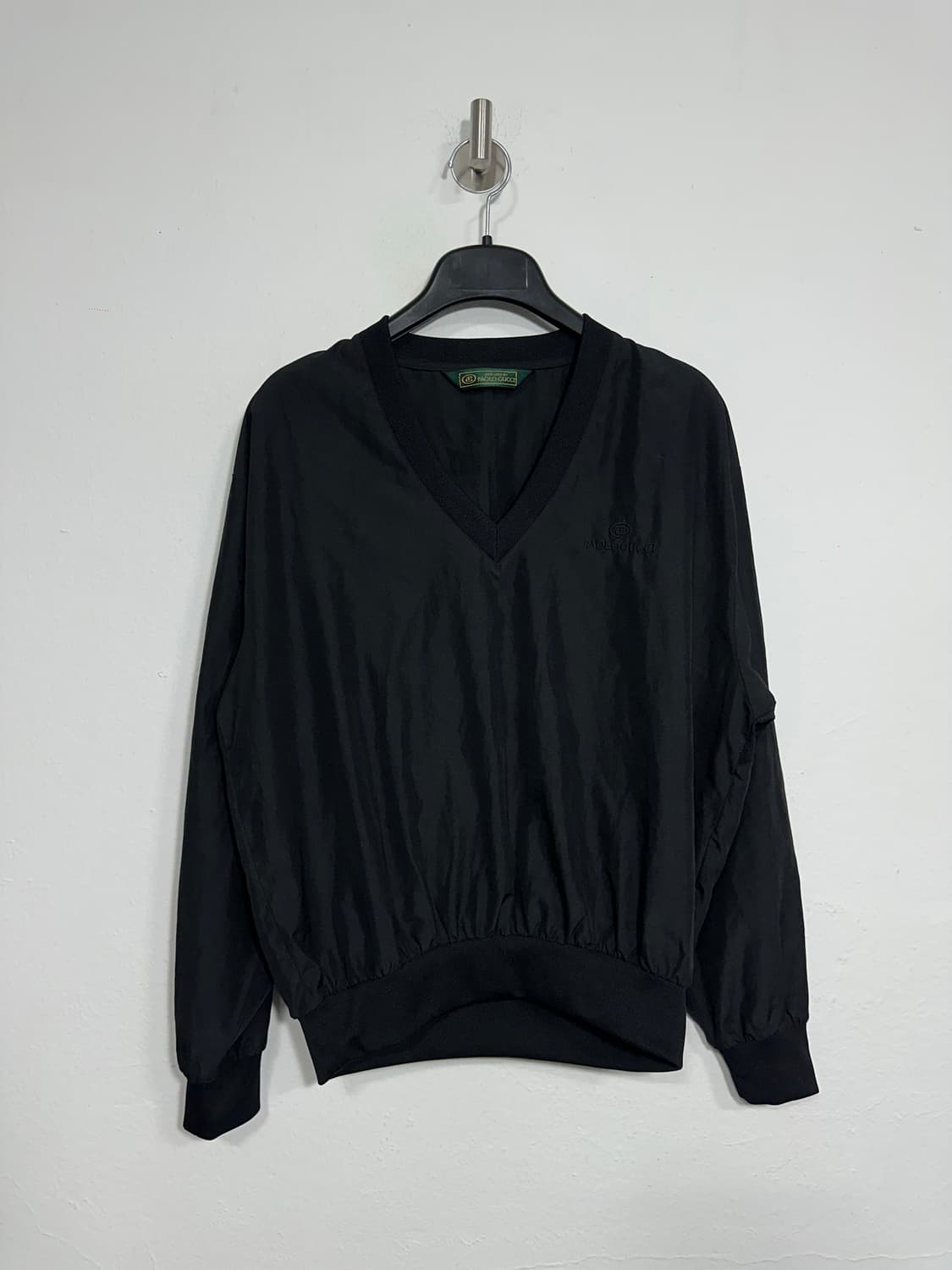 파올로구찌 블랙 풀오버 웜업 상품이미지1