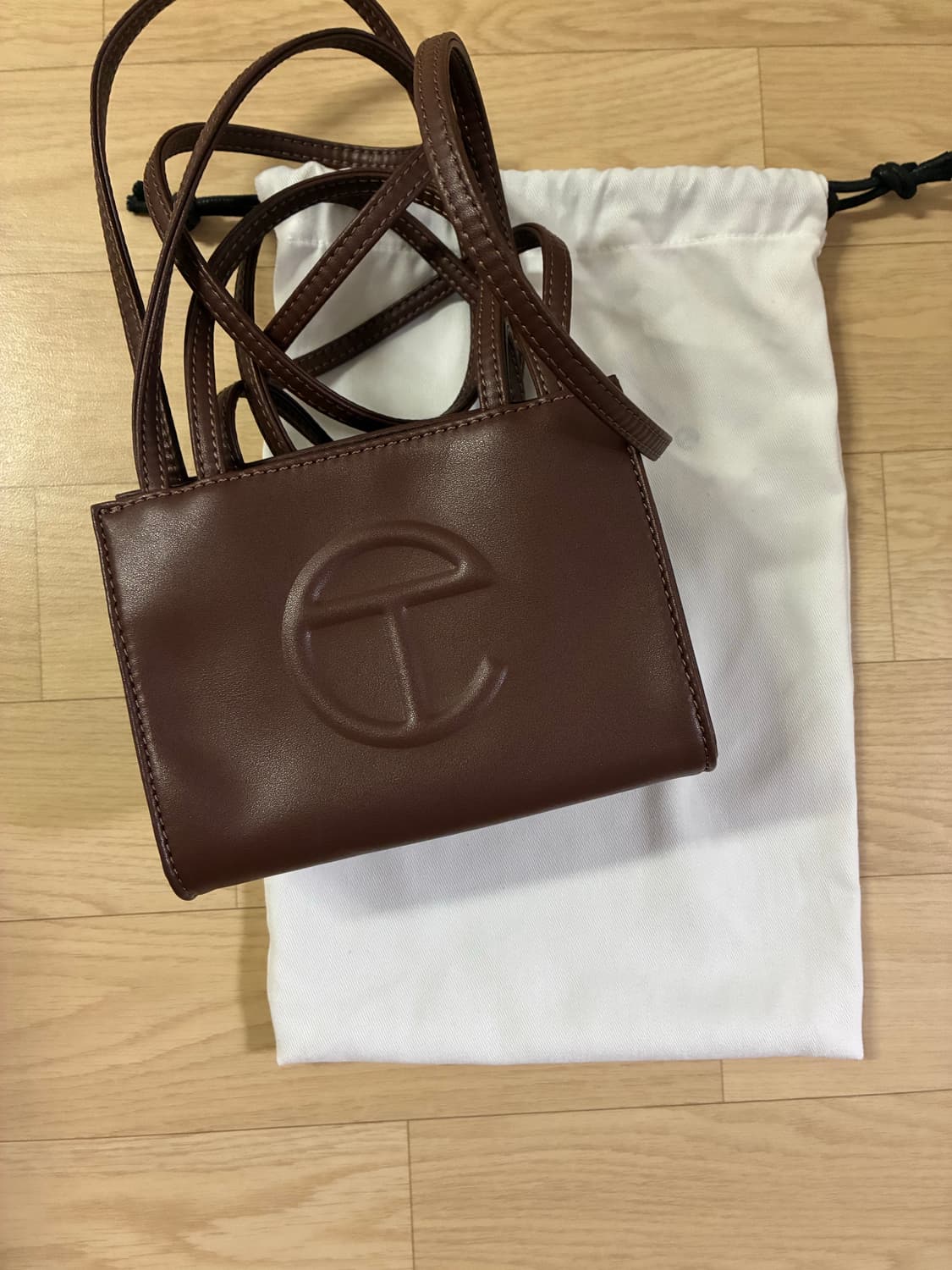 텔파 스몰 쇼핑백 초콜릿 상품이미지1