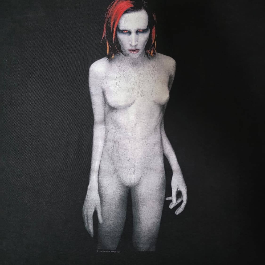 [XL] 90s 마릴린맨슨 매카니컬 애니멀 빈티지 밴드티 상품이미지2