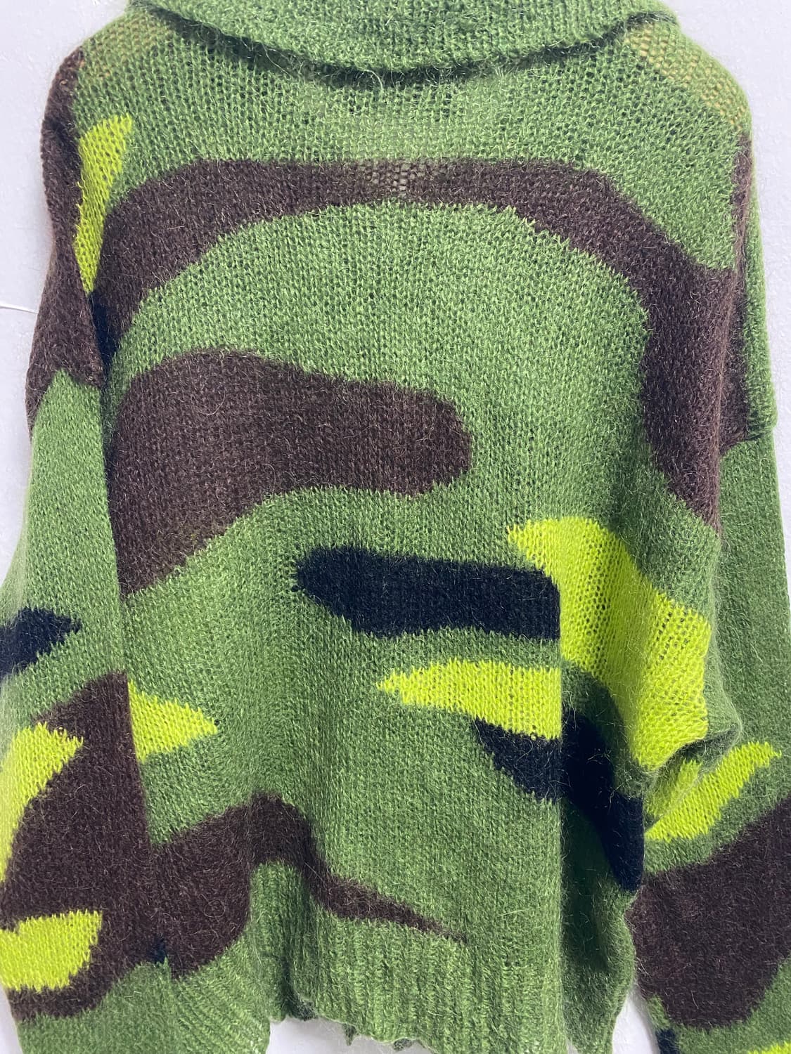 앤더스밸 ADSB 카모플라쥬 앙고라 니트 가디건 상품이미지7