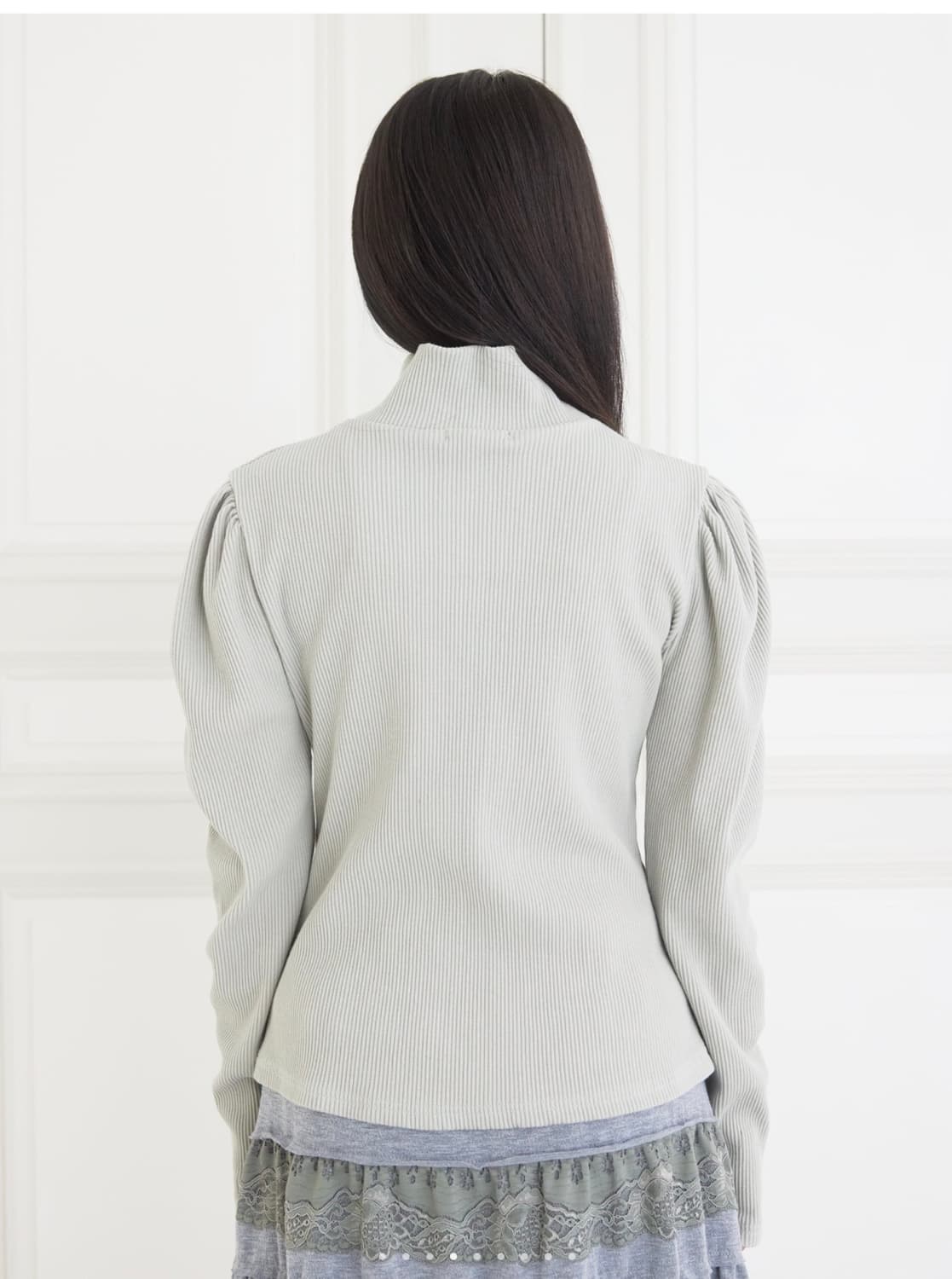 콜로신스  ALICE BUTTON TOP PISTACHIO 상품이미지3