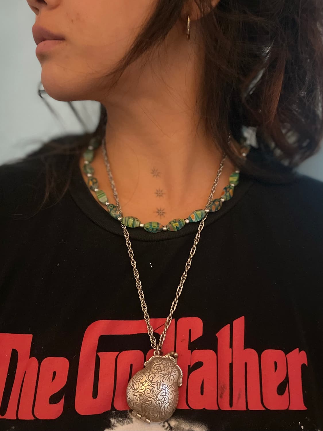 빈티지 무라노 글래스 비드 목걸이 / Murano Glass Neckla 상품이미지4