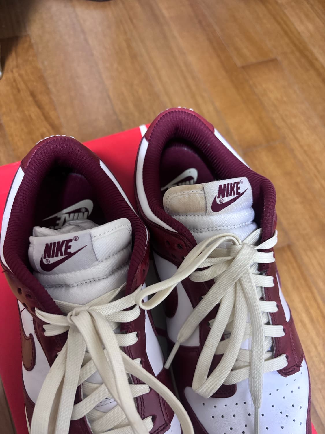 나이키 덩크 로우 레트로 팀레드 270 상품이미지5