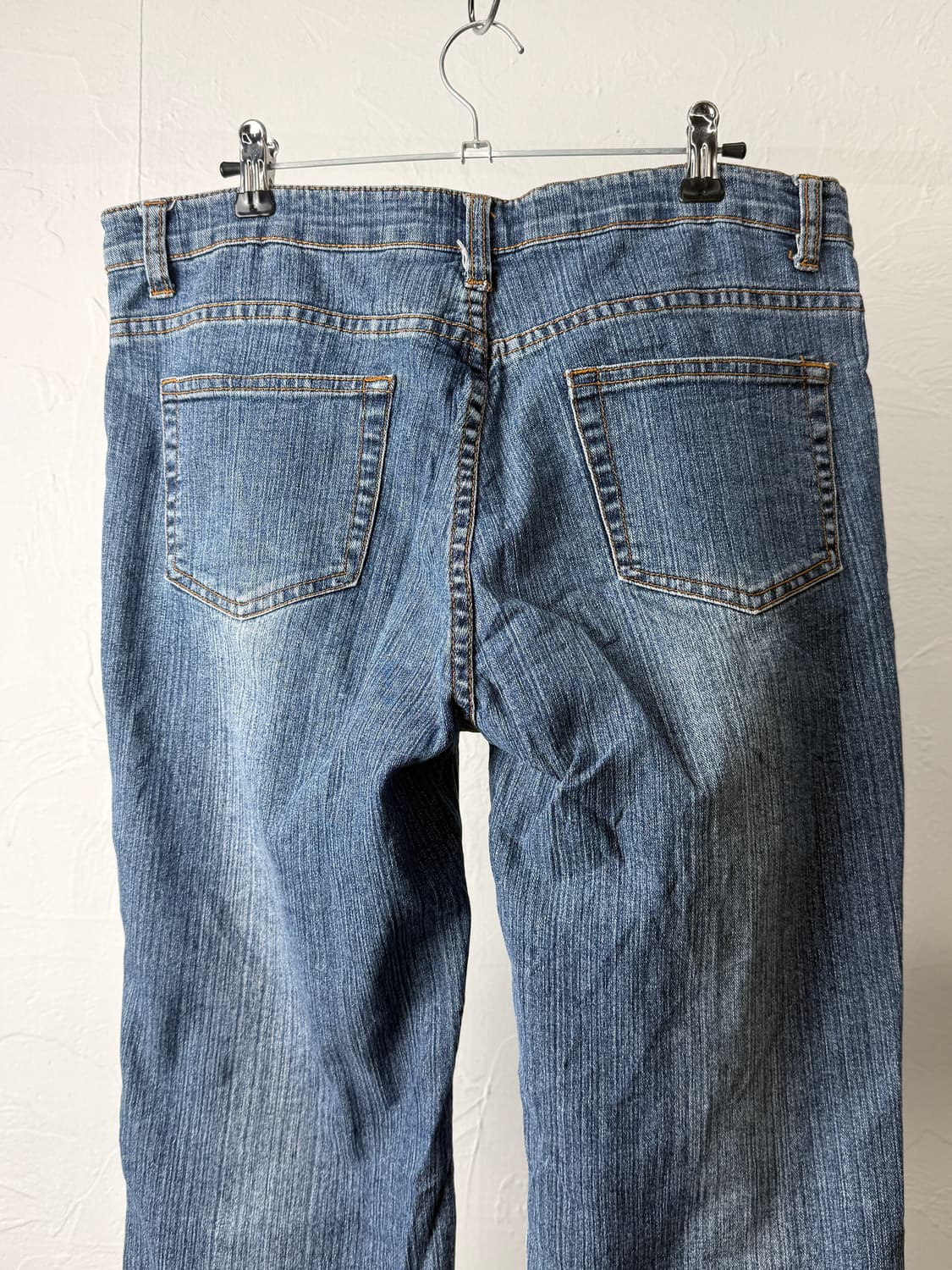 Haphazard 플라워 데님 팬츠 상품이미지6