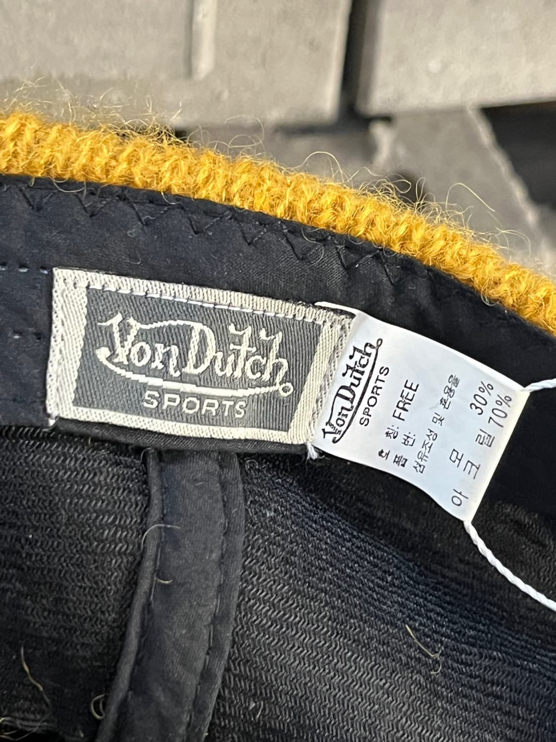 본 더치 울 캡 상품이미지5