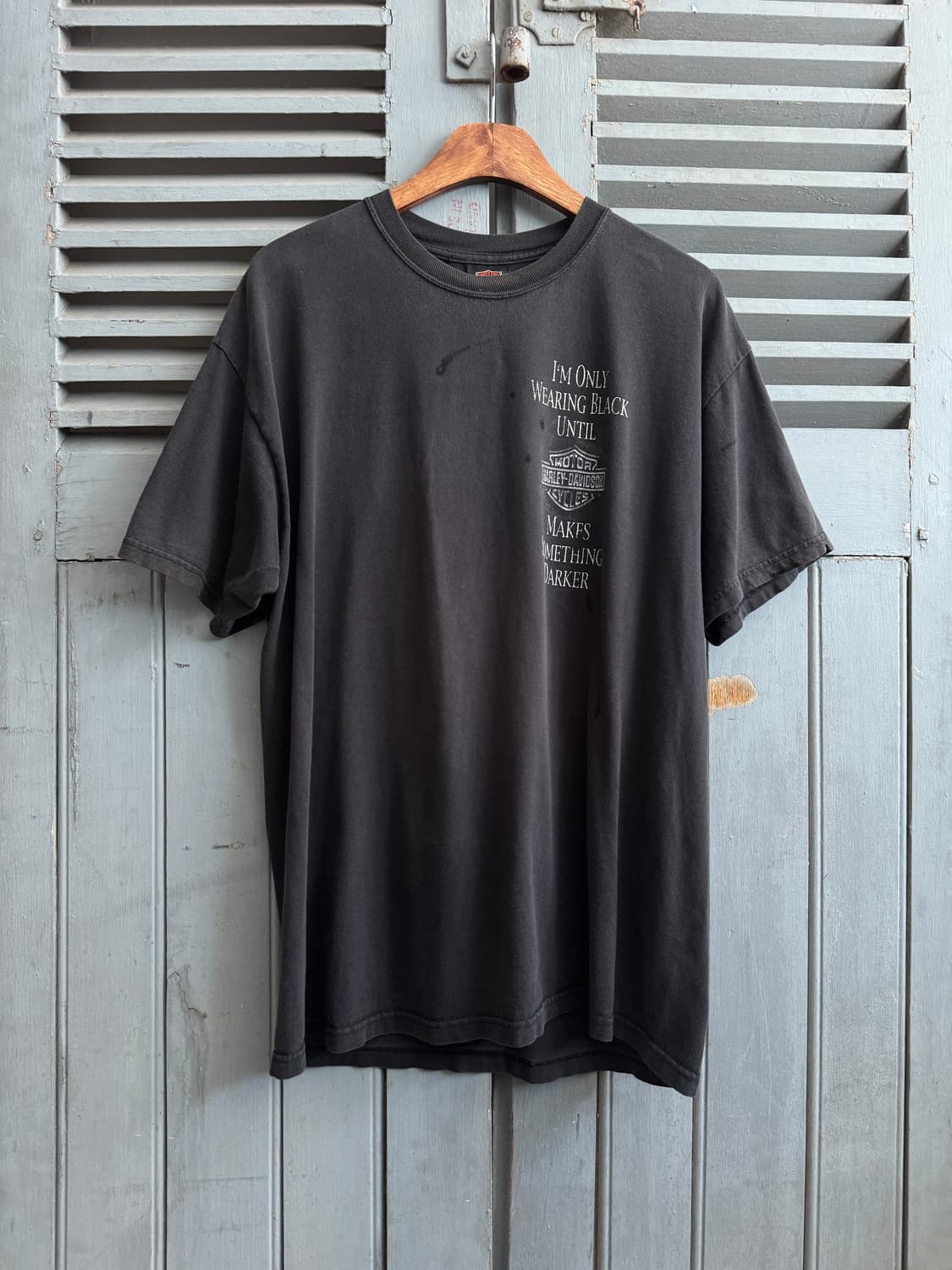 [L]00's 할리데이비슨 Made in USA 뉴욕 챕터 티셔츠 상품이미지2