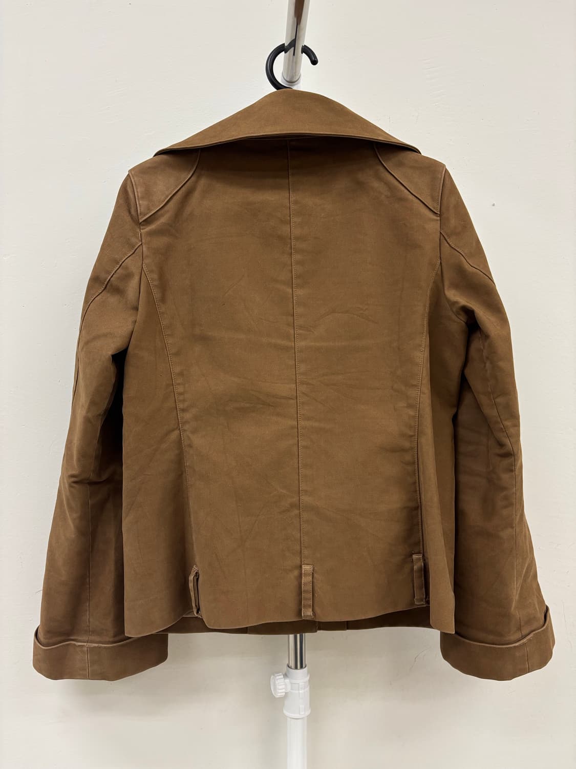 빈티지 하이넥 브라운 자켓 상품이미지9