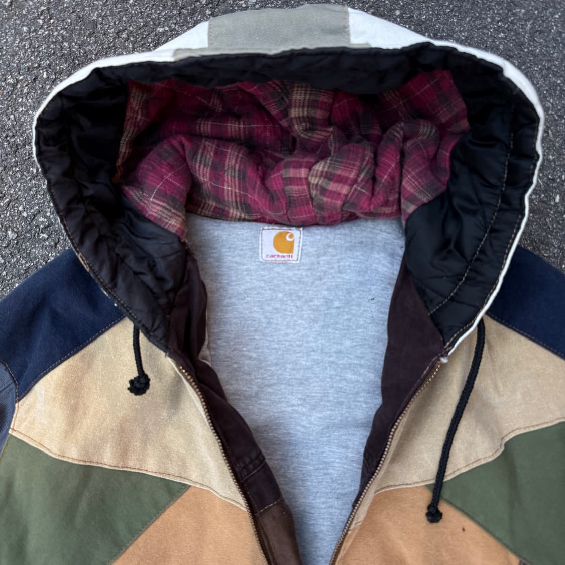 칼하트 리메이크 후드자켓 상품이미지3