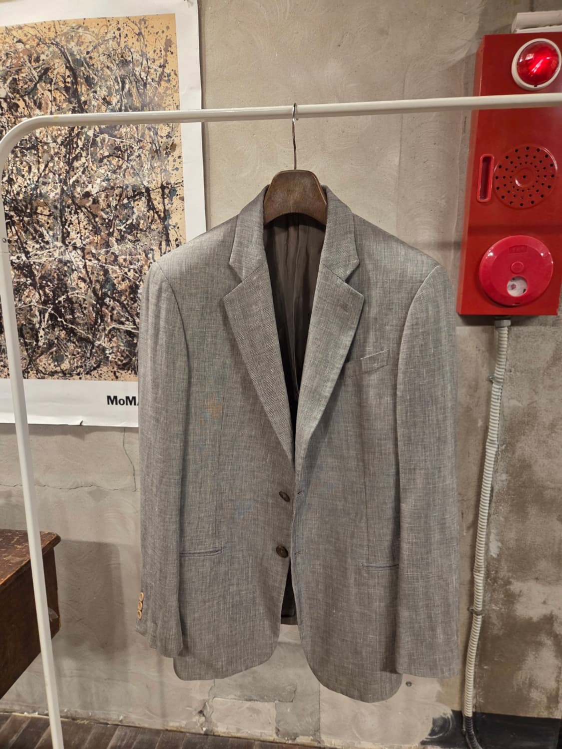 아르마니 꼴레지오니 린넨 자켓 상품이미지8