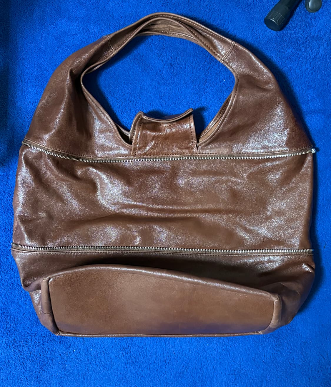 팔로마울 Riba Zip Bag Brown 상품이미지1