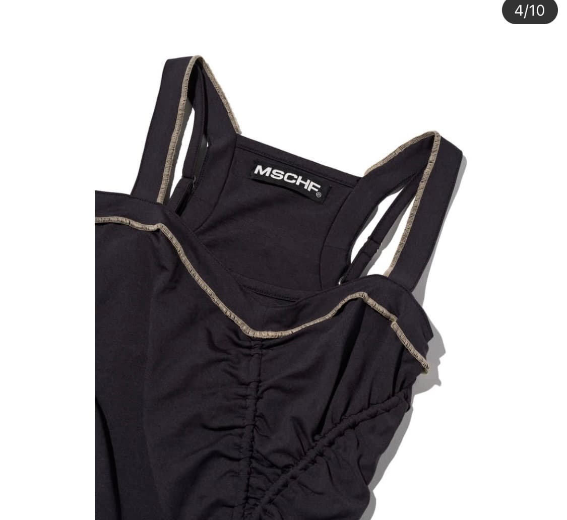 미스치프 캐미솔 레이어스 드레스 CAMISOL LAYERED DRESS 상품이미지5