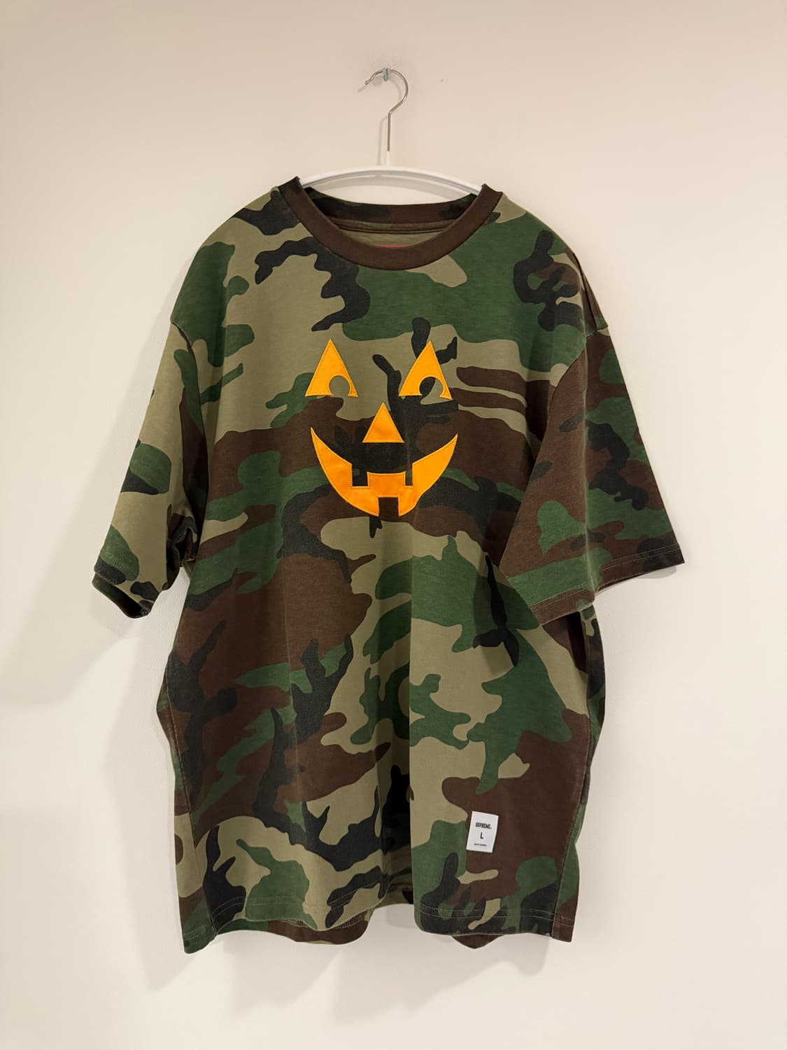 슈프림 펌킨 숏슬리브 탑 우드랜드 카모  상품이미지1