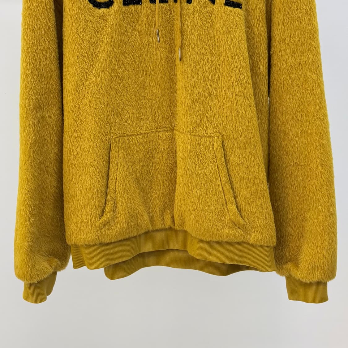 [S+급/L] 셀린느 글리터 로고 알파카 울 후드티 상품이미지4