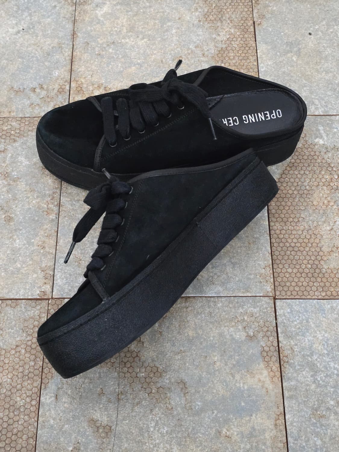 (240)오프닝 세레모니 스웨이드 뮬 상품이미지6