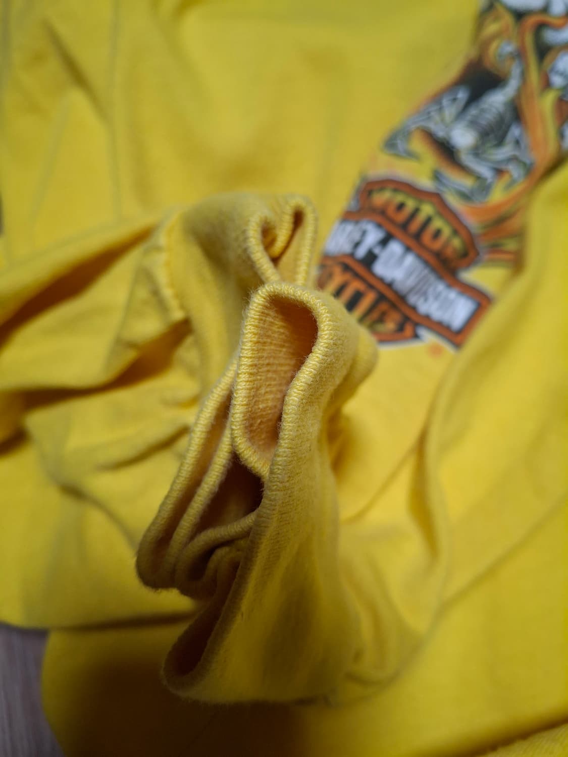 00s 할리데이비슨 헤인즈비피티 플레임 패턴 롱슬리브 티셔츠 usa 상품이미지10