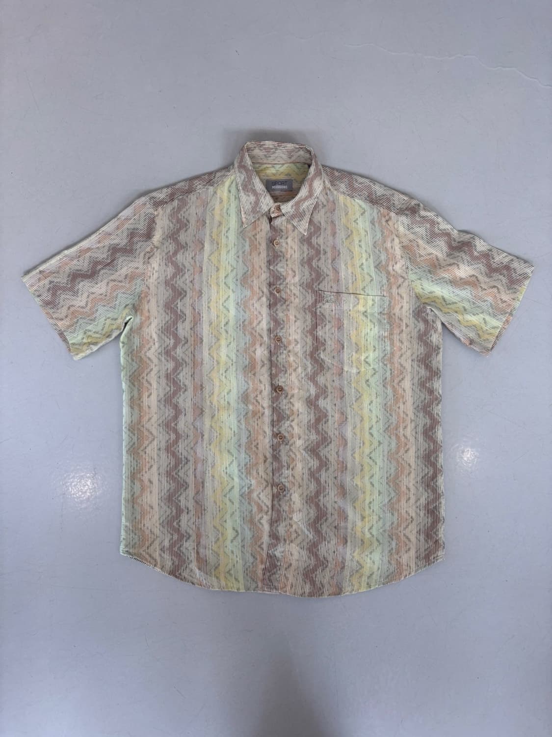 Vintage Missoni Half Shirt 상품이미지2